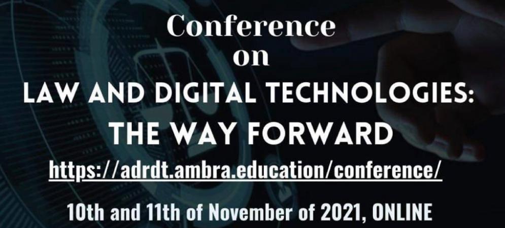 Conferenza "Law and Digital Technologies: The Way Forward"
